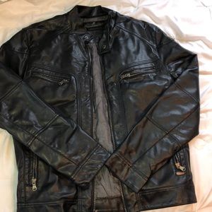 Calvin Klein Men’s Leather Jacket